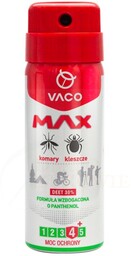 Spray Vaco Max na Komary i Kleszcze Deet 30%, 50ml