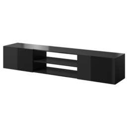 CAMA MEBLE Szafka RTV Slide 200K Czarny