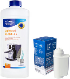Zestaw filtrów Philips - Philips Intenza+ CA6702, Uniwersalny Odkamieniacz Aqualogis 1L