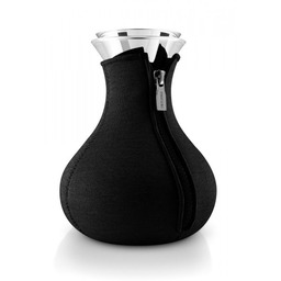 Eva Solo SERVING Szklany Zaparzacz do Herbaty 1 l w Pokrowcu Termicznym / Czarny