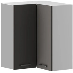 Elior Górna szafka narożna do kuchni szara A7-L16