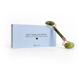 Roller jadeitowy Gua Sha Wałek do masażu twarzy Acus Med - karbowany