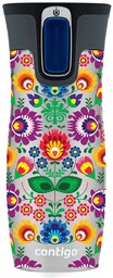 Kubek termiczny Contigo West Loop 2.0 470ml - stalowy - Folklor