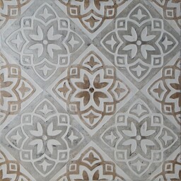 Eurofirany Obraz 486b 80x80 niebieski ornamenty ręcznie malowany na płótnie