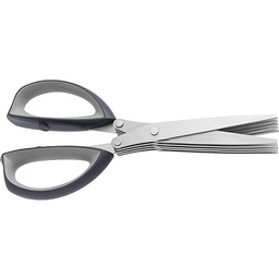 Berghoff 1106253 Nożyce Kuchenne, Srebrny/Czarny, 205 mm