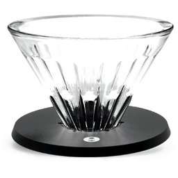 Szklany dripper Timemore Crystal Eye 02 Black