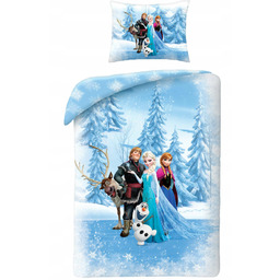 Pościel bawełniana 160x200 Frozen Kraina Lodu Kids 12 Halantex
