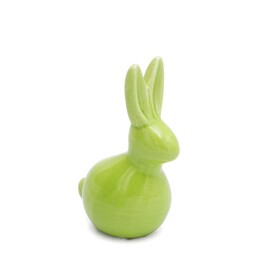 Eurofirany Figurka wielkanocna 242b 9x6x14 Zajączek zielona