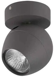 Oprawa sufitowa punktowa ruchoma PERA 1 szara AZ1245 - Azzardo