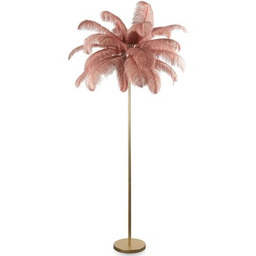 EUROFIRANY Lampa podłogowa Feri 458944 Pudrowy róż