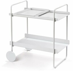 ZONE Denmark A-COCKTAIL Wózek Barowy na Kółkach - Jasnoszary