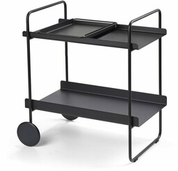 ZONE Denmark A-COCKTAIL Wózek Barowy na Kółkach - Czarny