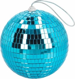 Boland - Błyszcząca kula dyskotekowa, średnica ok. 15 cm, Disco Fever, dekoracja wisząca, dekoracja na imprezę lub sylwestra