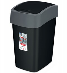 Kosz na śmieci Curver Flip Bin 25L, czarny