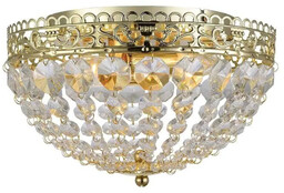 Plafon kryształowy SAXHOLM Gold/MC 106063 - Markslojd