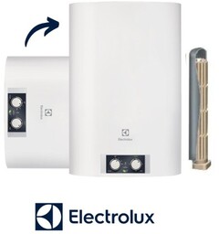 Elektryczny podgrzewacz wody pion/poziom 30L 35.9x54.5 x34.4 cm sucha grzałka EWH 30 Fmx EEC, Electrolux