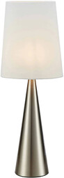 Lampa stołowa CONUS Srebrna 108624 Markslojd