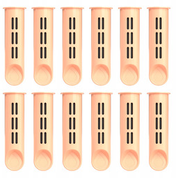 Zestaw 12 filtrów do butelki filtrującej Dafi Soft i Solid peach fuzz