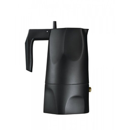 Alessi OSSIDIANA Kawiarka - Zaparzacz do Espresso 150 ml Czarna