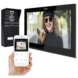 EURA Wideodomofon VDP-98C5 Czarny Wi-Fi