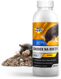 Środek na krety w ogrodzie preparat koncentrat No Pest