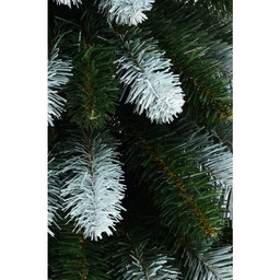 Choinka sztuczna Świerk zielono-biały na pniu 140 cm