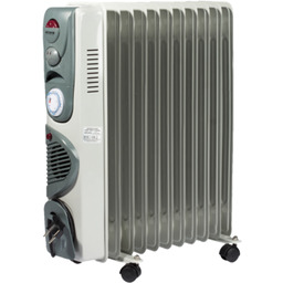 Grzejnik olejowy szary 9 żeberek 2000 W