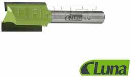 LUNA Frez prosty HM do drewna, średnica 12 mm, długość robocza 25 mm (20999-0803)