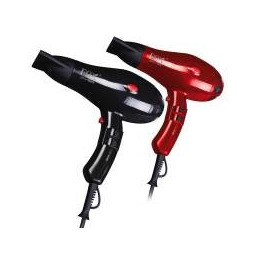 Fox Smart Black, profesjonalna kompaktowa suszarka do włosów z jonizacją, 2100W, czarna