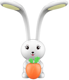 Lampka biurkowa LED MAXCOM Charlie z lampką nocną Biały