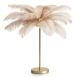 Eurofirany Lampa dekoracyjna 65x68 Feri 4 beżowa szampańska 02