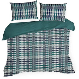 EUROFIRANY Pościel Nika 47 160 x 200 cm Ciemnoturkusowy