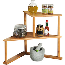 KESPER Półka narożna do kuchni, 2 poziomy