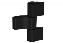 Zawias WALA WX 80104575 3-skrzydełkowy niesymetryczny L-67 czarny (RAL 9005)