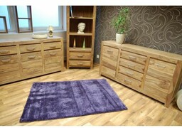 Dywan MICROFIBRA SHAGGY fiolet 70x140 cm