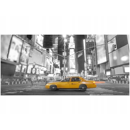 115cm 55cm Obraz ścienny Taxi in New York druk rama cyfrowy płótno