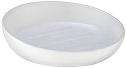 WENKO Mydelniczka Badi  mydelniczka, ceramika, 11,5 x 3 x 11,5 cm, biała