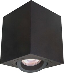 Oczko Lyon oprawa natynkowa 1xGU10 czarna LP-5881/1SM BK - Light Prestige