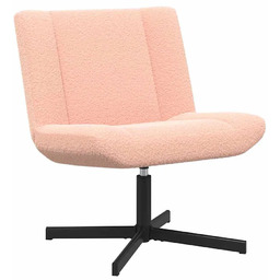 Elior Różowy minimalistyczny fotel obrotowy B5-W26