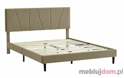 Łóżko sypialniane SAVANA VELVET Signal Beż, 160x200