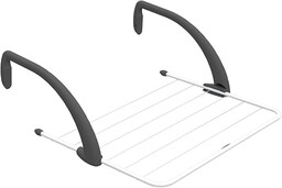 Vileda Brezza 60 suszarka balkonowa Bardzo mocne ramiona regulowane ramiona łatwe otwieranie i zamykanie