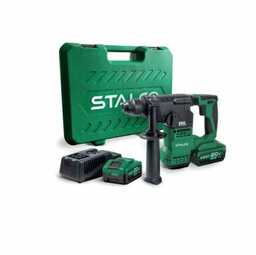Stalco młotowiertarka akumulatorowa 2 x 4.0 Ah RHS20-18BL