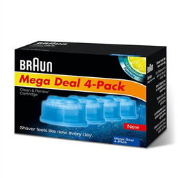 Braun Refills 4 Pack Clean and Renew CCR4 3+1