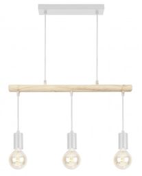 CANDELLUX Lampa wisząca IZZY 3x60W BIAŁA