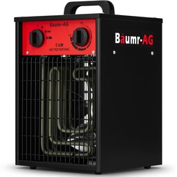 Nagrzewnica elektryczna BAUMR-AG 5,0kW 5000W dmuchawa farelka grzejnik + termostat