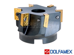 DOLFAMEX Frez składany nasadzany 50 mm walcowo-czołowy 5-ostrzowy - 220.699 - 050