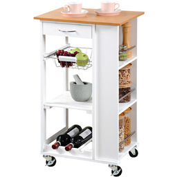 Kesper Wózek kuchenny, 3 poziomy, 50 x 37 x 87 cm