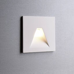 Deko-Light Oprawa wpuszczana ścienna LED SET Alwaid, biała 8 x cm kąt 2 700 K Alwaid, biały / opal, przedpokój, aluminium, nowoczesny