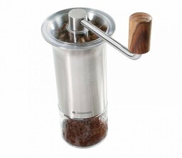 Zassenhaus BARISTA Profesjonalny Ręczny Młynek do Kawy - Stal/ Szkło