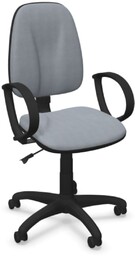 Krzesło obrotowe Jupiter UPH/P, do biurka, tapicerowane, na kółkach, młodzieźowe